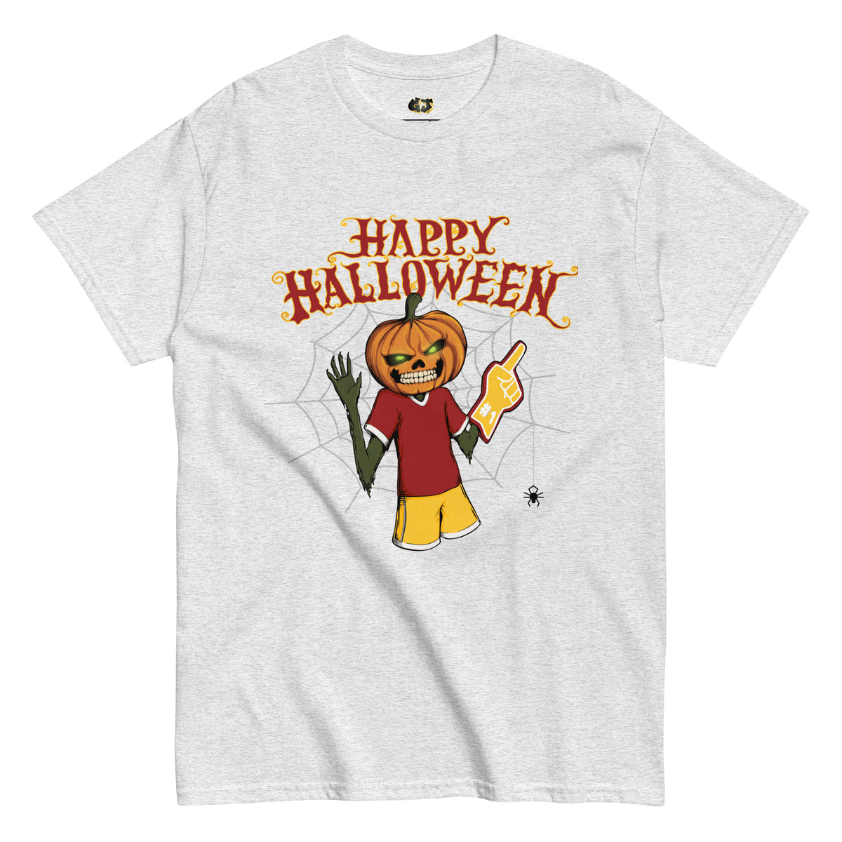 Halloween Pumpkin USC Ash T-shirt