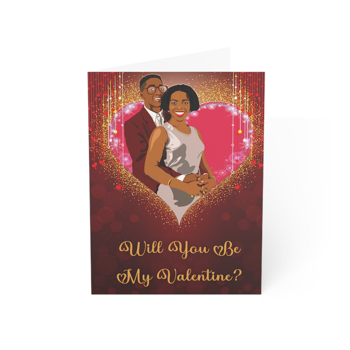 Steve Urkel & Laura Winslow Valentine's Card