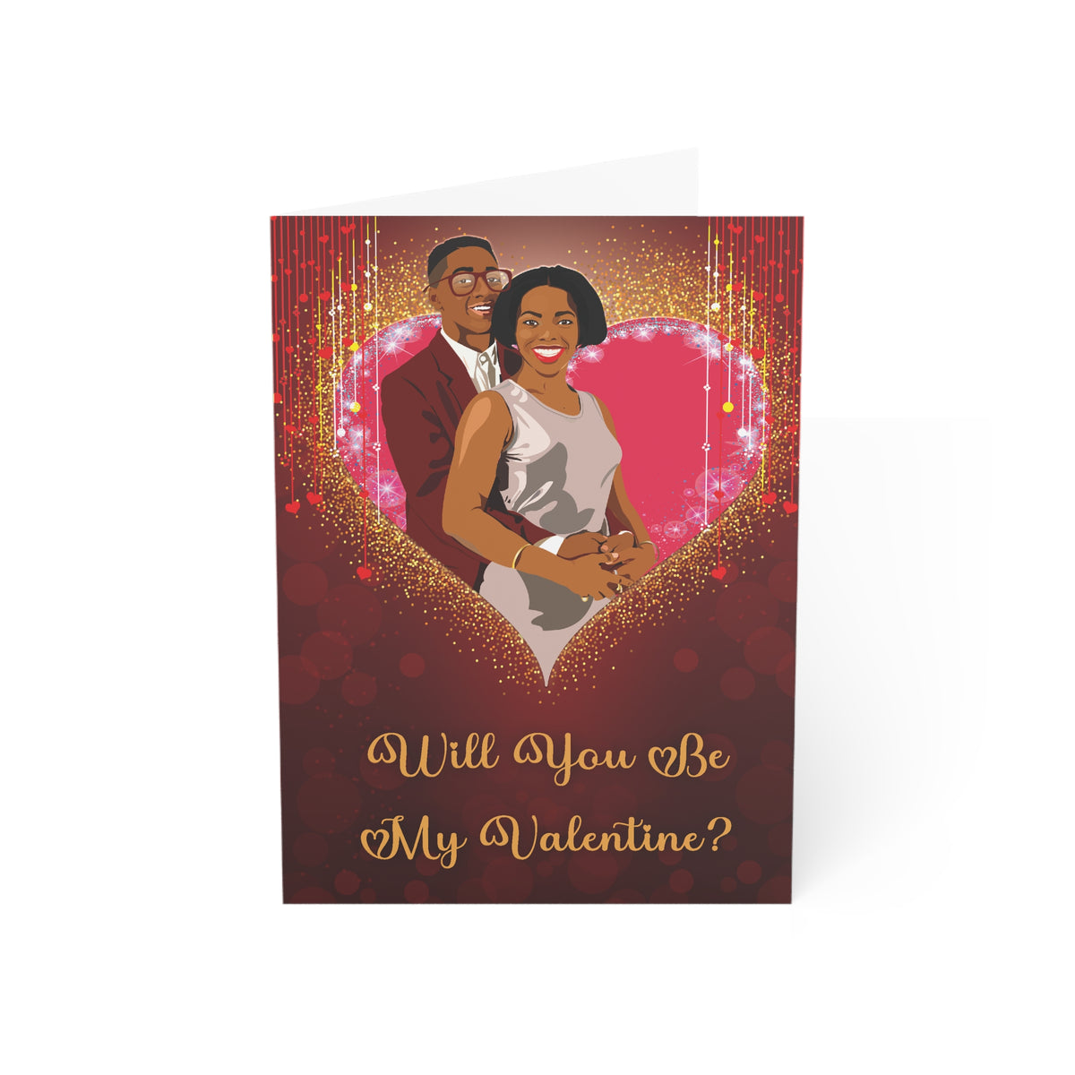 Steve Urkel & Laura Winslow Valentine's Card