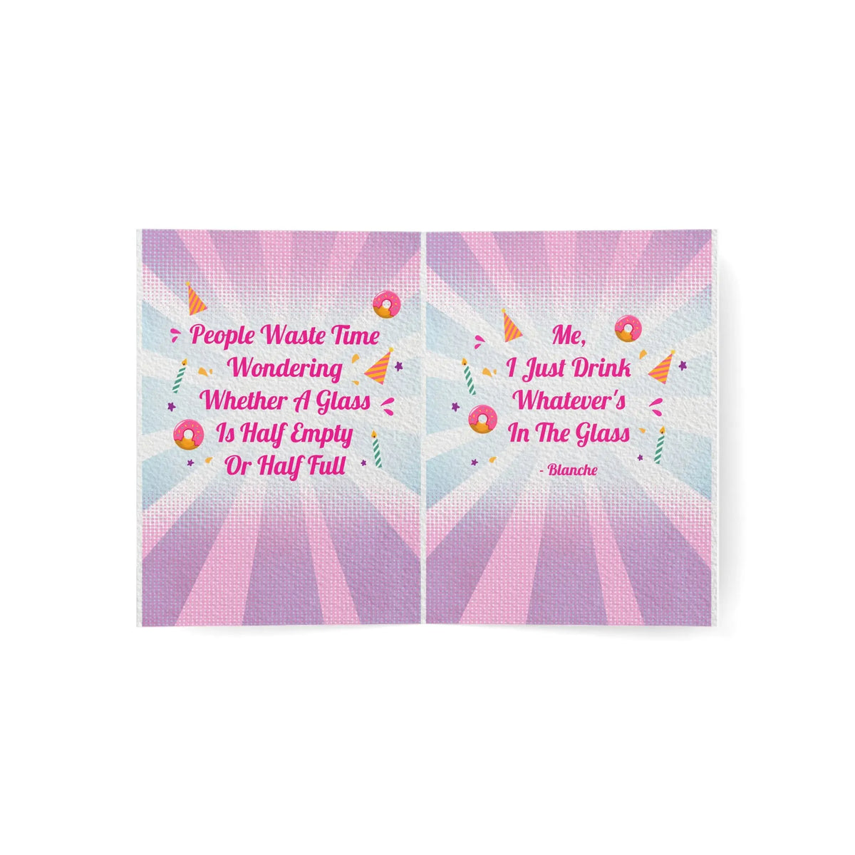 The Golden Girls - "Thank You For Being A Friend" Birthday Card