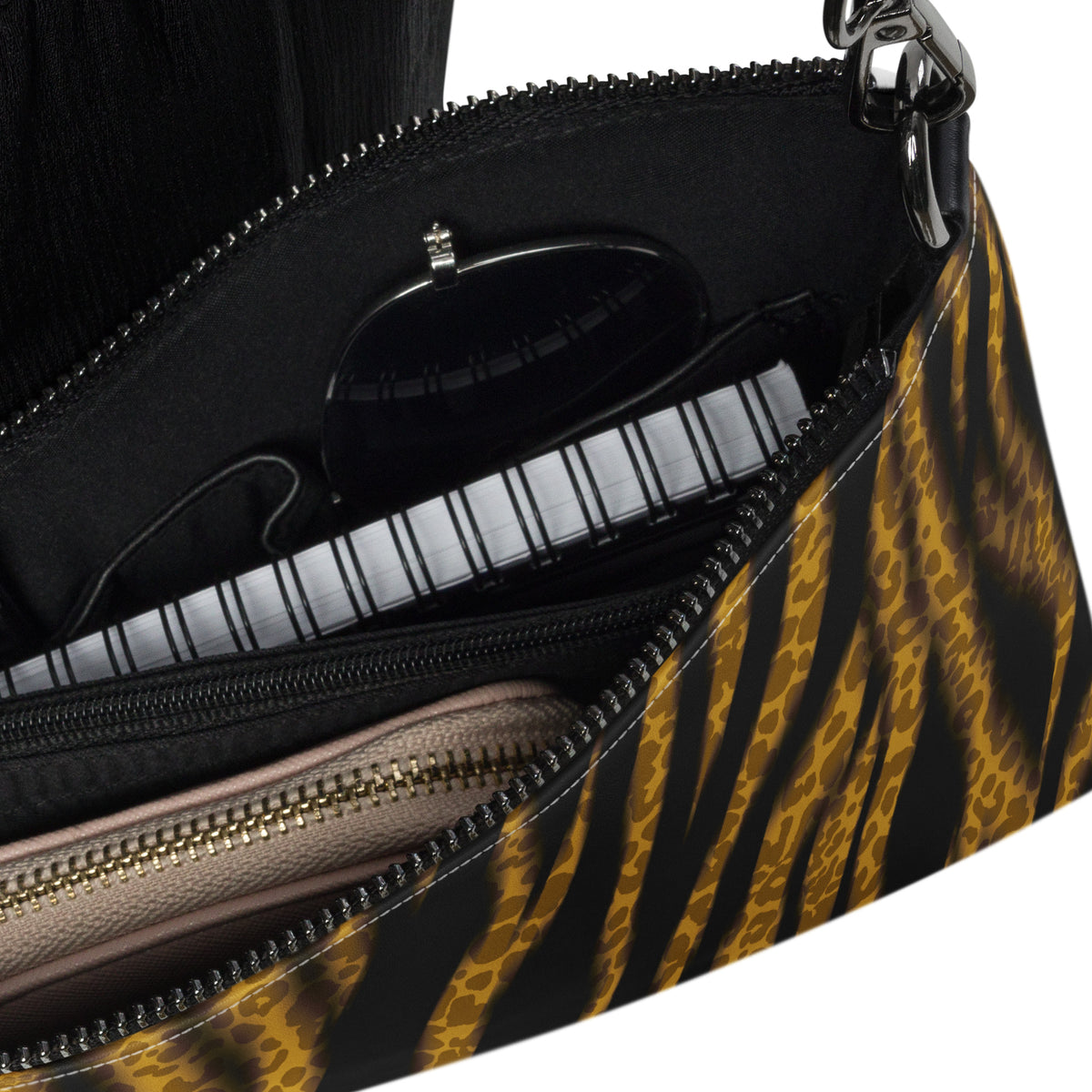 Tiger and Cheetah Crossbody Bag