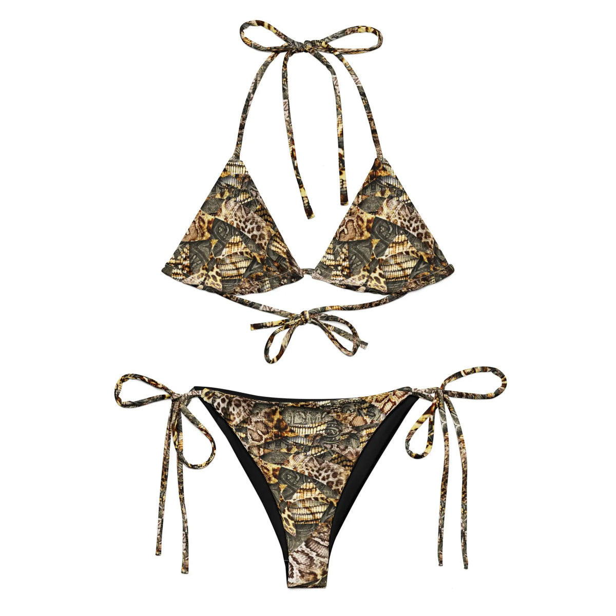 Women's Animal Complex String Bikini