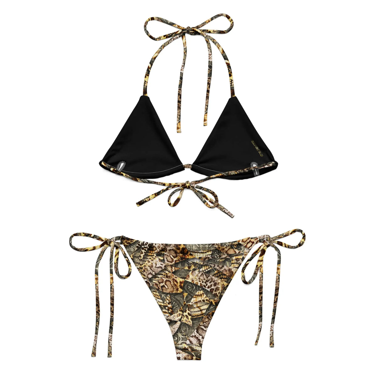 Women's Animal Complex String Bikini