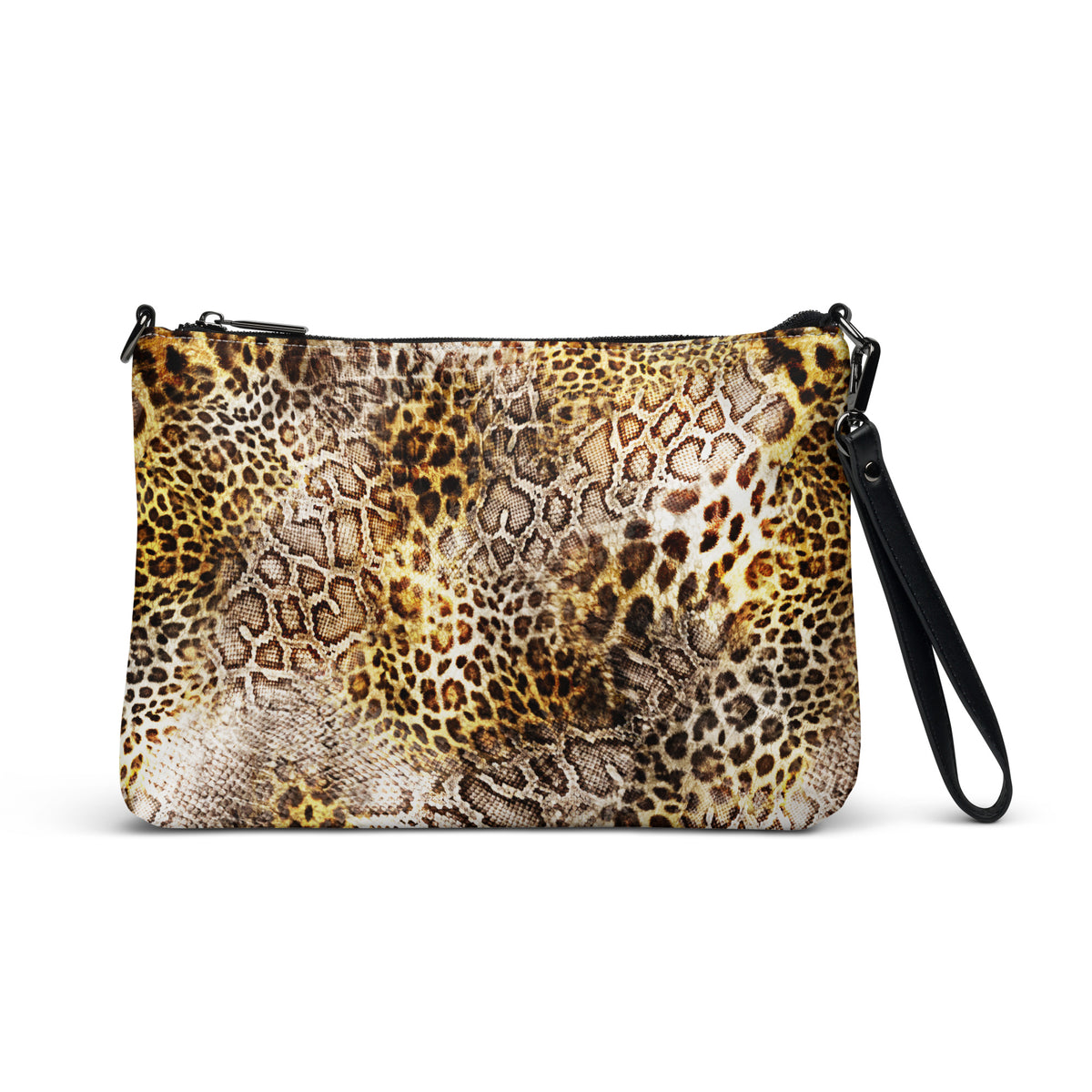 Leopard & Snakeskin Crossbody Bag