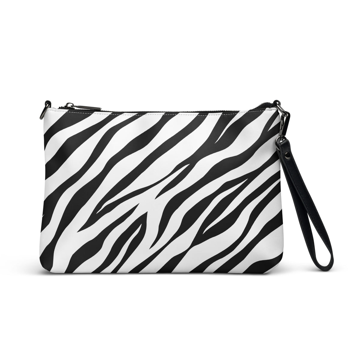 Zebra Print Crossbody Bag