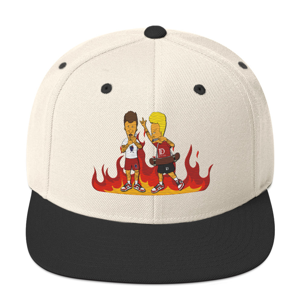 Beavis and Butthead "Standin in the Blaze" Snapback Hat