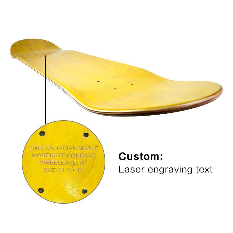 MC-Gusto GJ4 Graphic Jaw Skateboard 