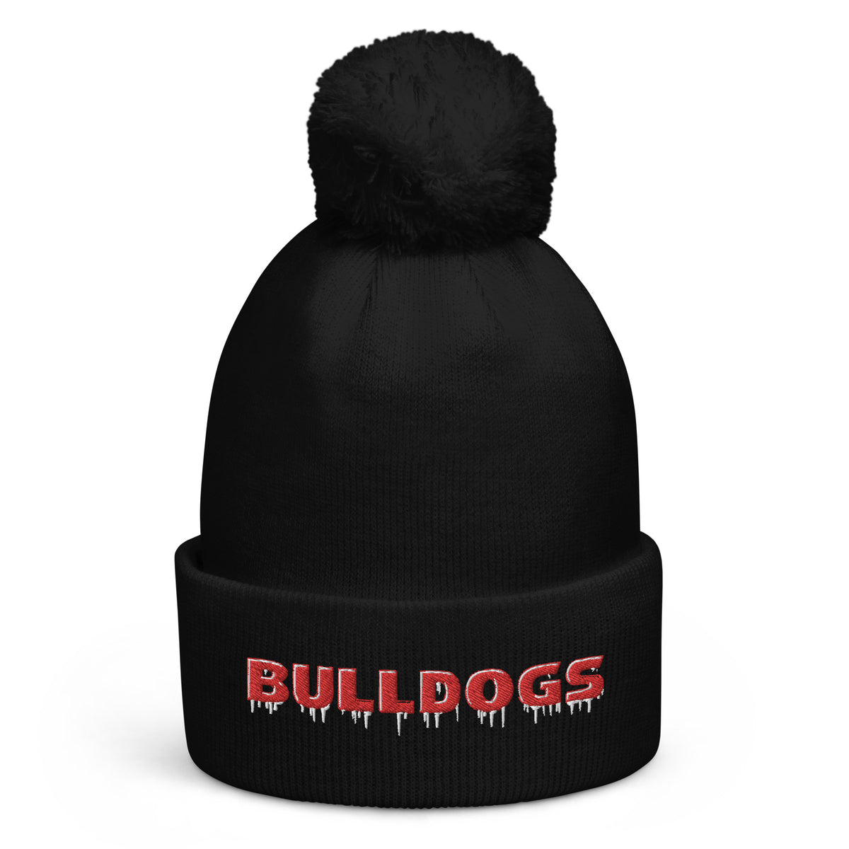 Bulldogs Pom Pom Beanie