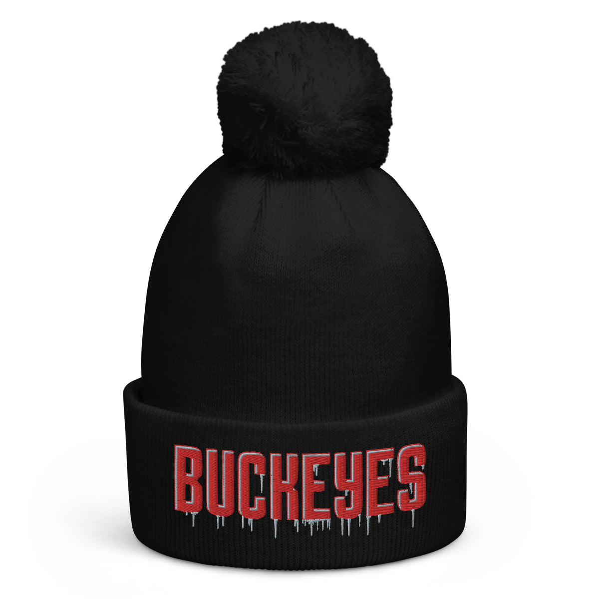 Ohio State Buckeyes Pom Pom Beanie 