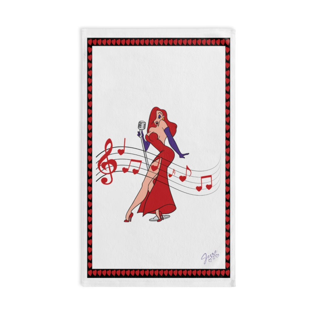 Jesse Love Note Hand Towel