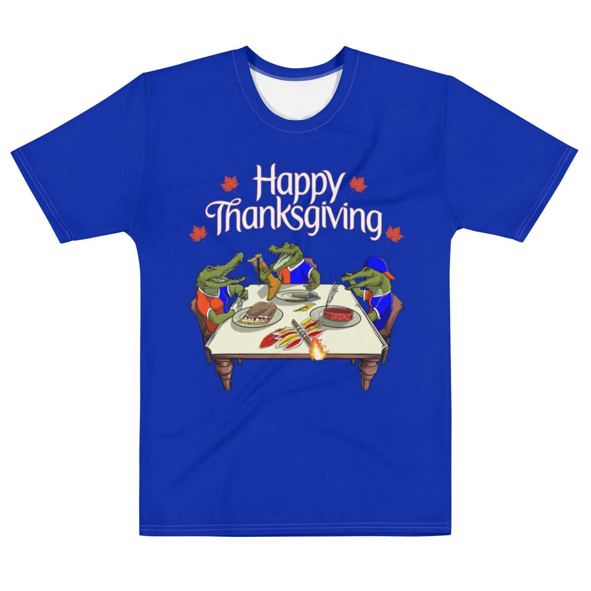 Gator vs FSU Thanksgiving Blue T-shirt 