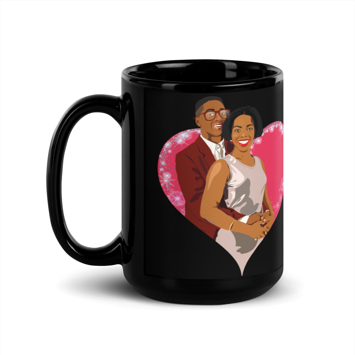 Steve Urkel & Laura Winslow Mug - Graphic Jaw