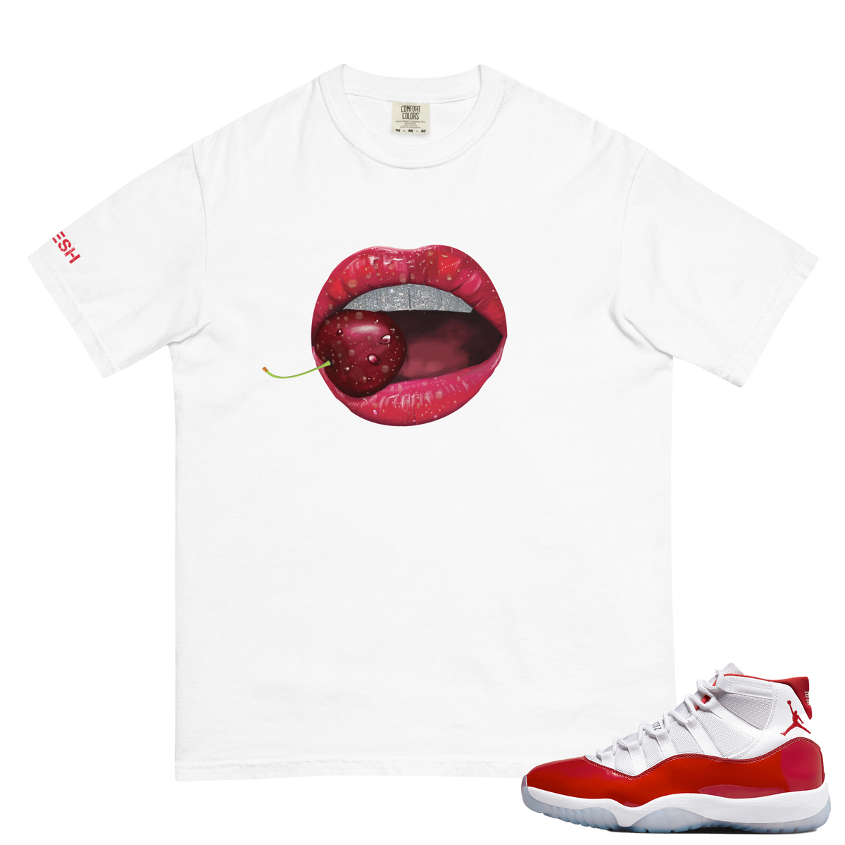 Cherry Fresh Diamond Grill Tee