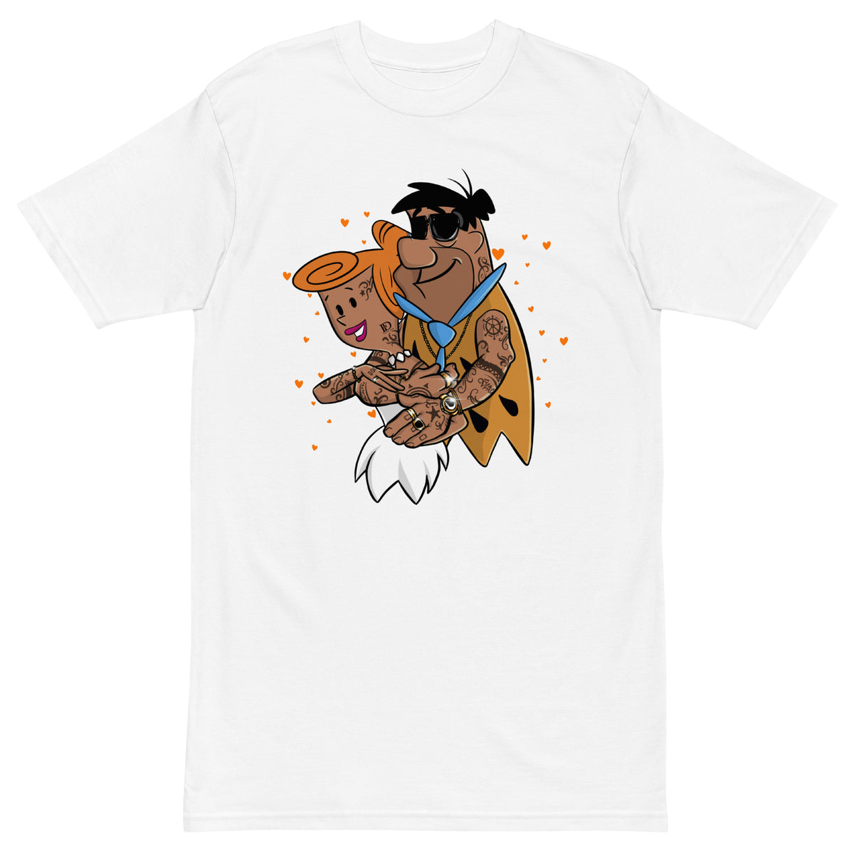 The Flintstone Heartrock Tee - Graphic Jaw