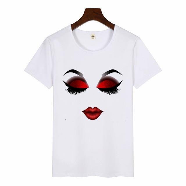 Women Face T-shirts - Graphic Jaw