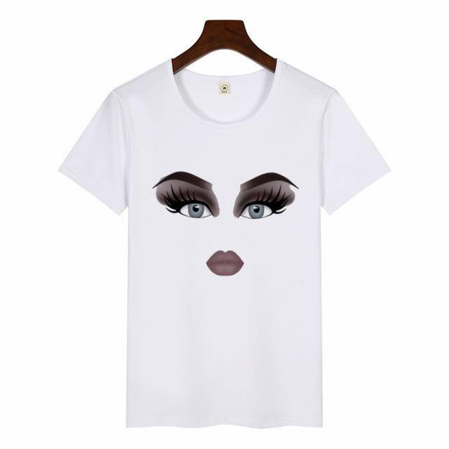 Women Face T-shirts - Graphic Jaw