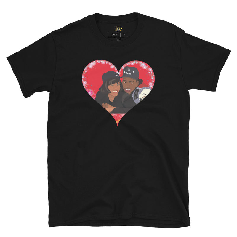 Bobby Brown and Whitney Houston Love T-shirt