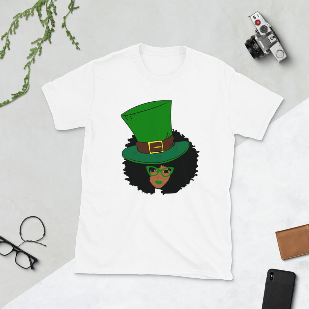 St. Patricks Day Afro T-Shirt.