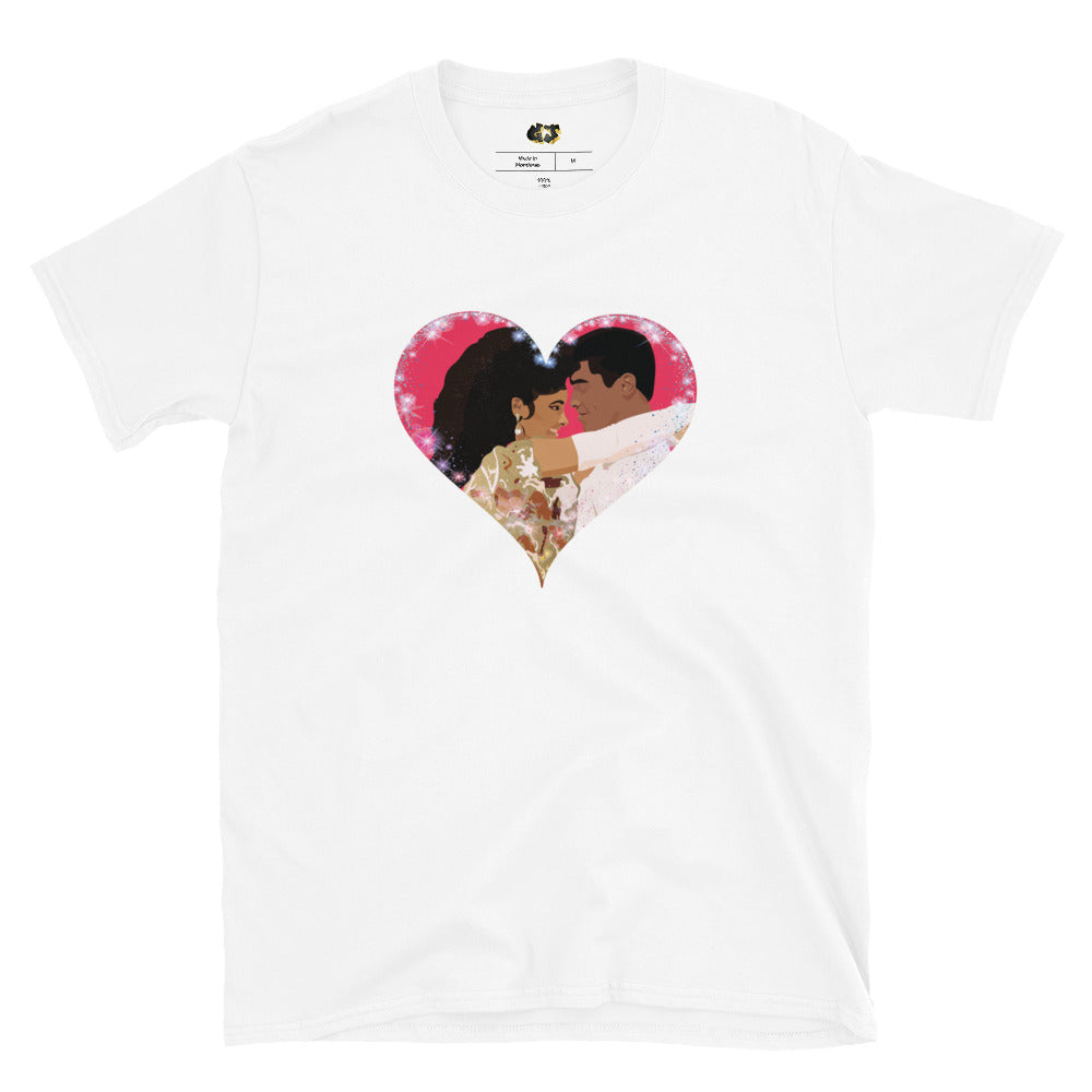 The Last Dragon Bruce Leroy and Laura Charles Love White T-shirt