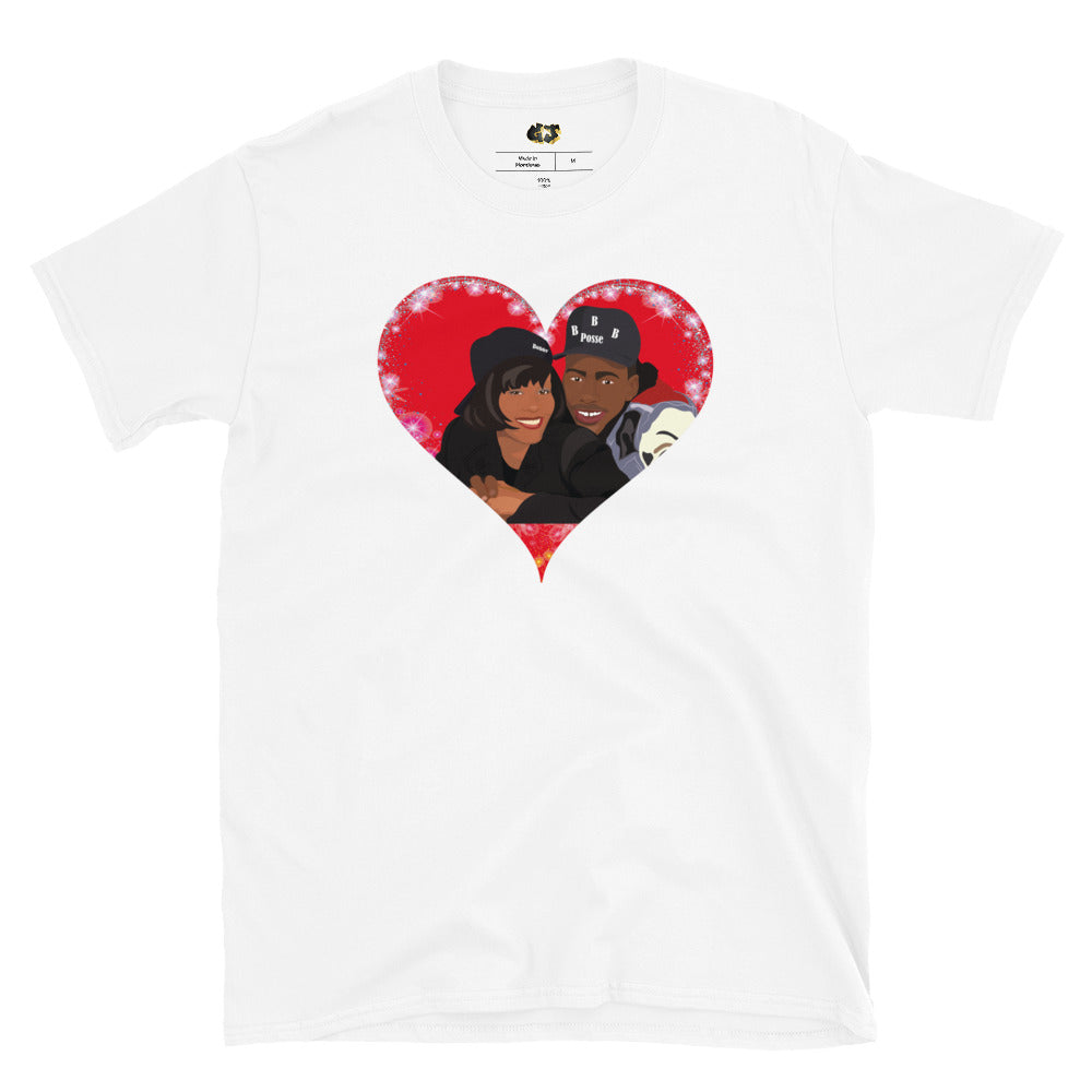 Bobby Brown and Whitney Houston Love T-shirt