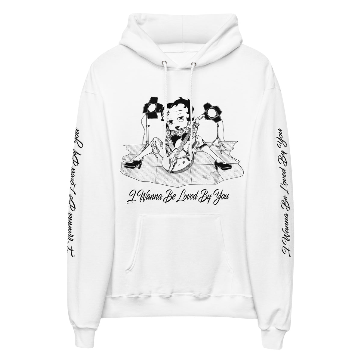 Betty Boop - "I Wanna Be Loved By You" Fifth Dub Hoodie