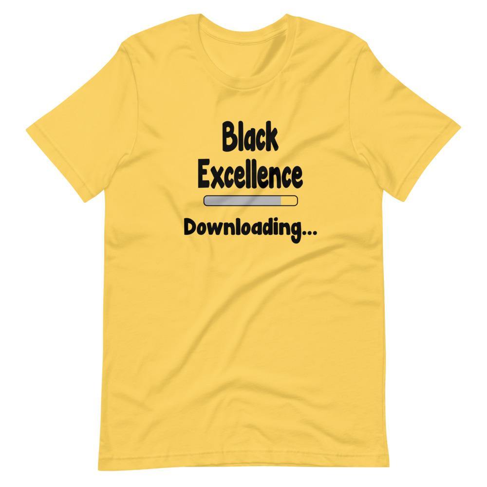 Black Excellence Downloading (Unisex) - Graphic Jaw